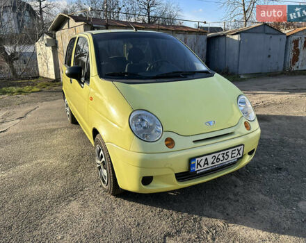 Жовтий Деу Матіз, об'ємом двигуна 0.8 л та пробігом 94 тис. км за 2550 $, фото 2 на Automoto.ua