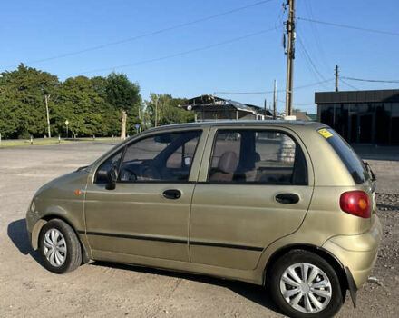 Желтый Дэу Матиз, объемом двигателя 0.8 л и пробегом 95 тыс. км за 2750 $, фото 2 на Automoto.ua