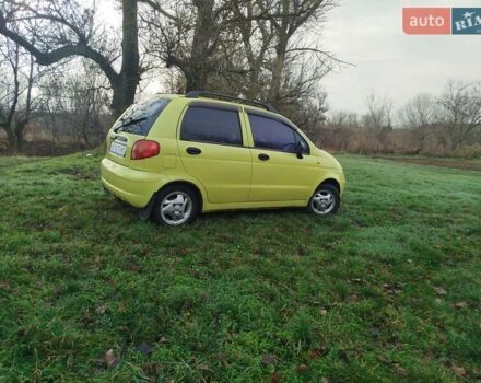 Жовтий Деу Матіз, об'ємом двигуна 0.8 л та пробігом 195 тис. км за 2850 $, фото 3 на Automoto.ua