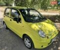 Желтый Дэу Матиз, объемом двигателя 0.8 л и пробегом 63 тыс. км за 2200 $, фото 1 на Automoto.ua
