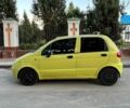 Желтый Дэу Матиз, объемом двигателя 0.8 л и пробегом 109 тыс. км за 1900 $, фото 1 на Automoto.ua