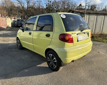 Желтый Дэу Матиз, объемом двигателя 0.8 л и пробегом 94 тыс. км за 2600 $, фото 3 на Automoto.ua