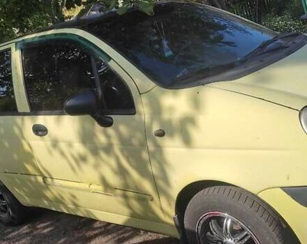Желтый Дэу Матиз, объемом двигателя 0.8 л и пробегом 167 тыс. км за 1950 $, фото 3 на Automoto.ua