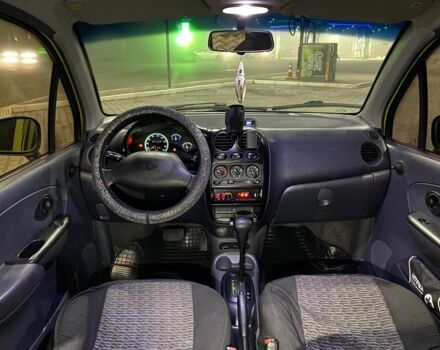 Желтый Дэу Матиз, объемом двигателя 0.8 л и пробегом 77 тыс. км за 2800 $, фото 5 на Automoto.ua