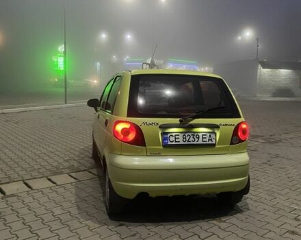 Желтый Дэу Матиз, объемом двигателя 0.8 л и пробегом 77 тыс. км за 2800 $, фото 3 на Automoto.ua