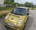 Желтый Дэу Матиз, объемом двигателя 0.8 л и пробегом 120 тыс. км за 1014 $, фото 1 на Automoto.ua