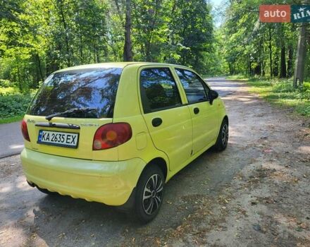 Жовтий Деу Матіз, об'ємом двигуна 0.8 л та пробігом 93 тис. км за 3000 $, фото 10 на Automoto.ua