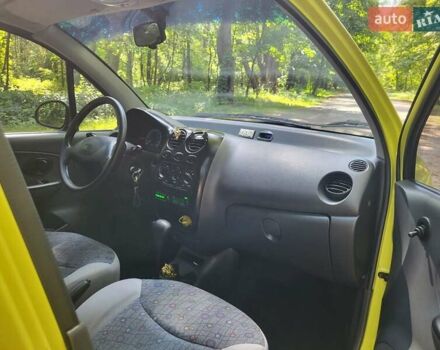 Жовтий Деу Матіз, об'ємом двигуна 0.8 л та пробігом 94 тис. км за 2200 $, фото 9 на Automoto.ua