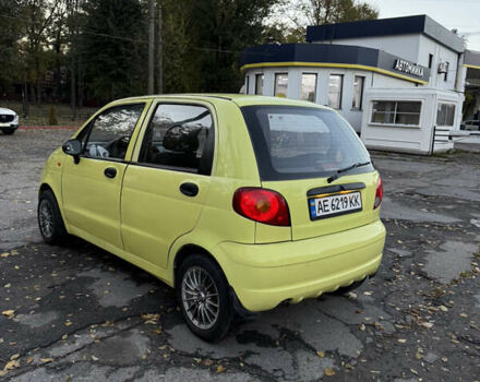Дэу Матиз 2008 в Днепре (Днепропетровске) на Automoto.ua Желтый Дэу Матиз, объемом двигателя 0.8 л и пробегом 202 тыс. км за 2999 $, фото 3 на Automoto.ua