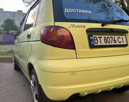 Желтый Дэу Матиз, объемом двигателя 0.8 л и пробегом 127 тыс. км за 1500 $, фото 5 на Automoto.ua
