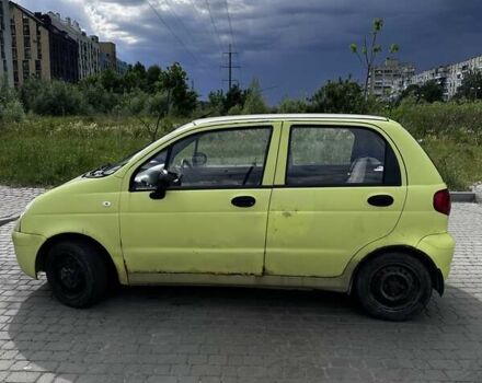 Желтый Дэу Матиз, объемом двигателя 0.8 л и пробегом 89 тыс. км за 2150 $, фото 11 на Automoto.ua