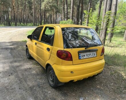 Жовтий Деу Матіз, об'ємом двигуна 0.8 л та пробігом 150 тис. км за 1600 $, фото 3 на Automoto.ua