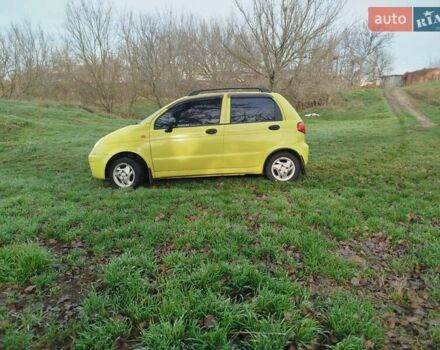 Жовтий Деу Матіз, об'ємом двигуна 0.8 л та пробігом 195 тис. км за 2850 $, фото 6 на Automoto.ua