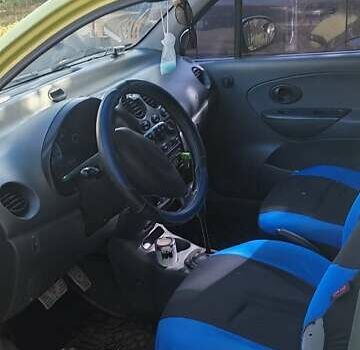 Желтый Дэу Матиз, объемом двигателя 0.8 л и пробегом 167 тыс. км за 1950 $, фото 8 на Automoto.ua