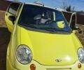 Желтый Дэу Матиз, объемом двигателя 0.8 л и пробегом 55 тыс. км за 2600 $, фото 1 на Automoto.ua