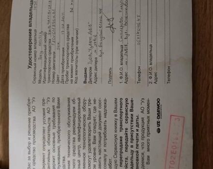 Желтый Дэу Матиз, объемом двигателя 0.8 л и пробегом 86 тыс. км за 2000 $, фото 4 на Automoto.ua