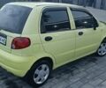 Желтый Дэу Матиз, объемом двигателя 0.8 л и пробегом 82 тыс. км за 3200 $, фото 3 на Automoto.ua