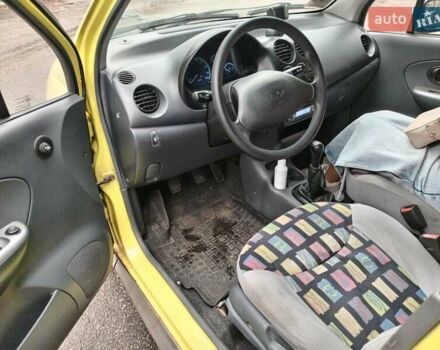Желтый Дэу Матиз, объемом двигателя 0 л и пробегом 109 тыс. км за 1499 $, фото 6 на Automoto.ua