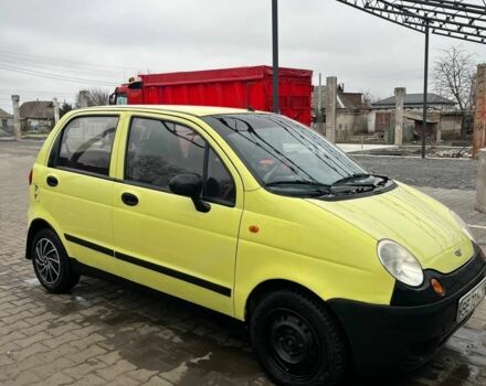 Жовтий Деу Матіз, об'ємом двигуна 0.8 л та пробігом 150 тис. км за 2400 $, фото 2 на Automoto.ua