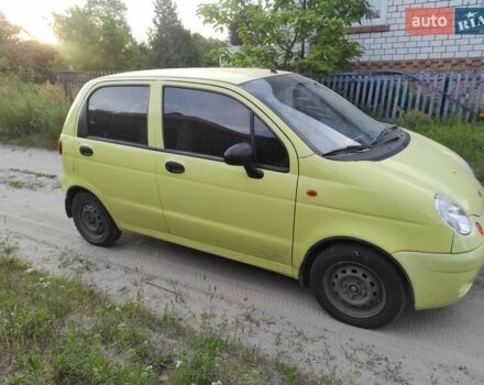 Жовтий Деу Матіз, об'ємом двигуна 0.8 л та пробігом 85 тис. км за 2500 $, фото 2 на Automoto.ua