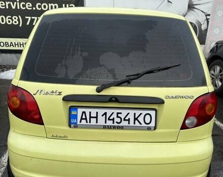 Жовтий Деу Матіз, об'ємом двигуна 0.8 л та пробігом 50 тис. км за 2900 $, фото 1 на Automoto.ua