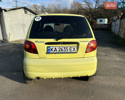 Жовтий Деу Матіз, об'ємом двигуна 0.8 л та пробігом 94 тис. км за 2550 $, фото 6 на Automoto.ua