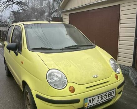 Жовтий Деу Матіз, об'ємом двигуна 0.8 л та пробігом 80 тис. км за 2100 $, фото 1 на Automoto.ua