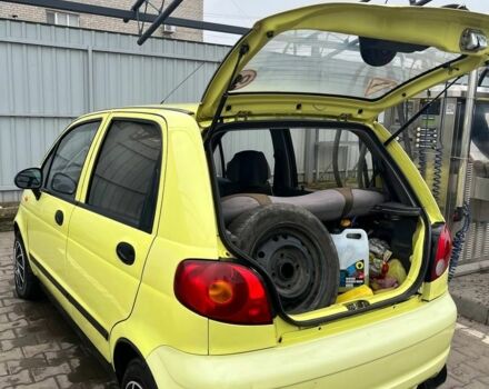 Жовтий Деу Матіз, об'ємом двигуна 0.8 л та пробігом 150 тис. км за 2400 $, фото 3 на Automoto.ua