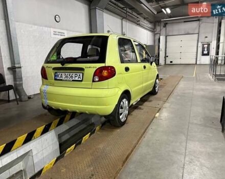 Жовтий Деу Матіз, об'ємом двигуна 0.8 л та пробігом 104 тис. км за 3700 $, фото 4 на Automoto.ua