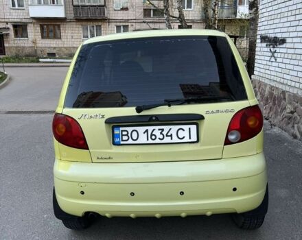 Желтый Дэу Матиз, объемом двигателя 0.8 л и пробегом 68 тыс. км за 3500 $, фото 15 на Automoto.ua