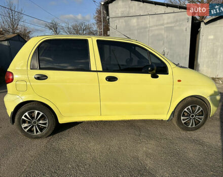 Жовтий Деу Матіз, об'ємом двигуна 0.8 л та пробігом 94 тис. км за 2550 $, фото 8 на Automoto.ua
