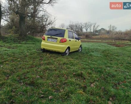 Жовтий Деу Матіз, об'ємом двигуна 0.8 л та пробігом 195 тис. км за 2850 $, фото 5 на Automoto.ua