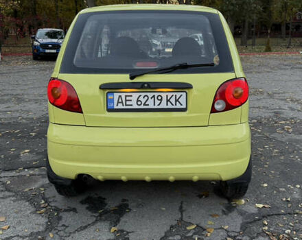 Дэу Матиз 2008 в Днепре (Днепропетровске) на Automoto.ua Желтый Дэу Матиз, объемом двигателя 0.8 л и пробегом 202 тыс. км за 2999 $, фото 4 на Automoto.ua