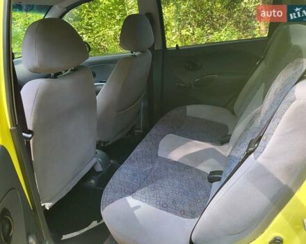 Жовтий Деу Матіз, об'ємом двигуна 0.8 л та пробігом 94 тис. км за 2200 $, фото 3 на Automoto.ua