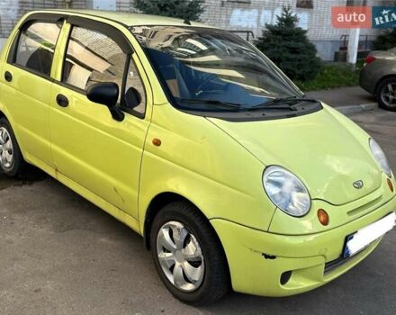 Жовтий Деу Матіз, об'ємом двигуна 0.8 л та пробігом 44 тис. км за 3200 $, фото 1 на Automoto.ua