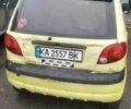Желтый Дэу Матиз, объемом двигателя 0.8 л и пробегом 136 тыс. км за 1900 $, фото 2 на Automoto.ua