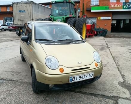 Жовтий Деу Матіз, об'ємом двигуна 0.8 л та пробігом 99 тис. км за 1699 $, фото 6 на Automoto.ua