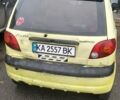 Желтый Дэу Матиз, объемом двигателя 0.8 л и пробегом 136 тыс. км за 1900 $, фото 1 на Automoto.ua