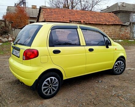 Желтый Дэу Матиз, объемом двигателя 0.8 л и пробегом 69 тыс. км за 3500 $, фото 1 на Automoto.ua