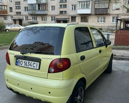Желтый Дэу Матиз, объемом двигателя 0.8 л и пробегом 68 тыс. км за 3500 $, фото 13 на Automoto.ua