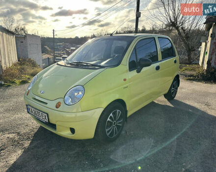 Жовтий Деу Матіз, об'ємом двигуна 0.8 л та пробігом 94 тис. км за 2550 $, фото 3 на Automoto.ua