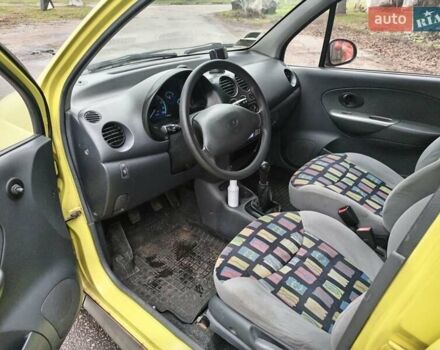 Желтый Дэу Матиз, объемом двигателя 0 л и пробегом 109 тыс. км за 1499 $, фото 11 на Automoto.ua