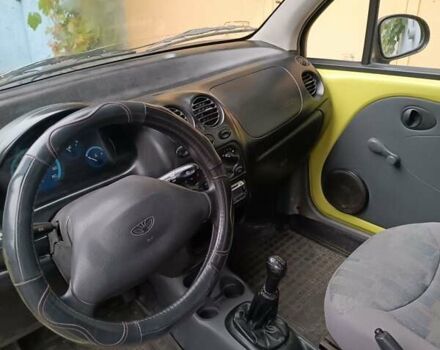 Жовтий Деу Матіз, об'ємом двигуна 0.8 л та пробігом 155 тис. км за 2500 $, фото 4 на Automoto.ua