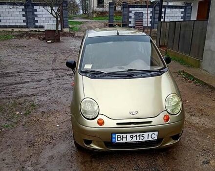 Желтый Дэу Матиз, объемом двигателя 0.8 л и пробегом 64 тыс. км за 3300 $, фото 6 на Automoto.ua