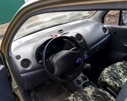 Желтый Дэу Матиз, объемом двигателя 0.8 л и пробегом 64 тыс. км за 3300 $, фото 7 на Automoto.ua