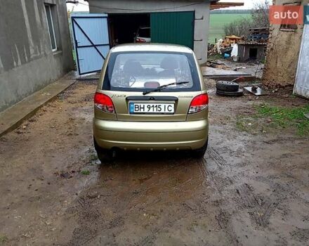 Желтый Дэу Матиз, объемом двигателя 0.8 л и пробегом 64 тыс. км за 3300 $, фото 2 на Automoto.ua