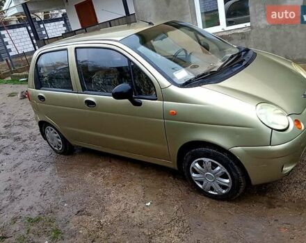 Желтый Дэу Матиз, объемом двигателя 0.8 л и пробегом 64 тыс. км за 3300 $, фото 5 на Automoto.ua