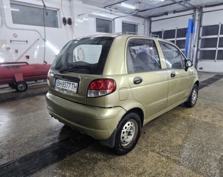 Желтый Дэу Матиз, объемом двигателя 0.8 л и пробегом 127 тыс. км за 1700 $, фото 2 на Automoto.ua