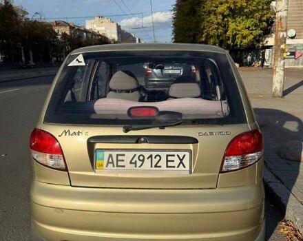 Желтый Дэу Матиз, объемом двигателя 0.8 л и пробегом 25 тыс. км за 3900 $, фото 14 на Automoto.ua