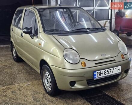 Желтый Дэу Матиз, объемом двигателя 0.8 л и пробегом 127 тыс. км за 1700 $, фото 1 на Automoto.ua